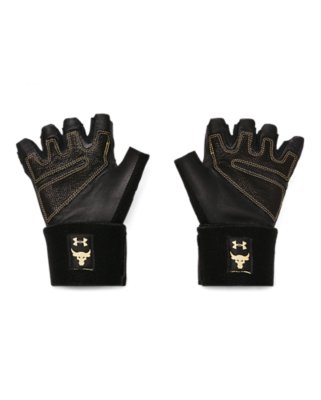 Under Armour Weight Lifting Glove Project Rock Training Goatskin Leather 1353074